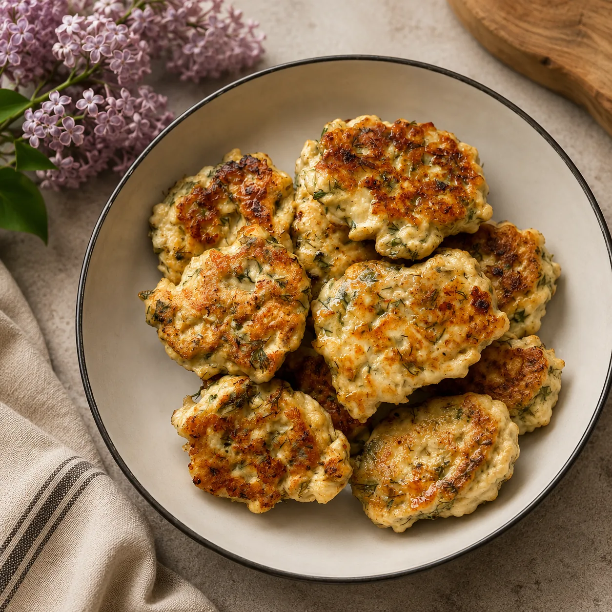 Куриные котлеты рубленые